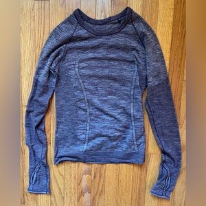 lululemon winter weight swiftly run long sleeve